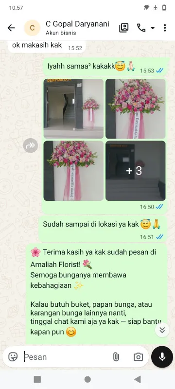 Pengiriman Karangan Bunga Sidomulyo Ampel