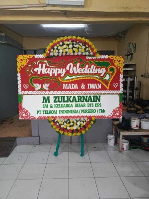 Papan Bunga di Sidomulyo Ampel