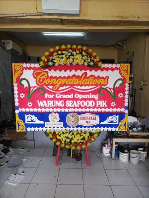 Papan Bunga di Sidomulyo Ampel