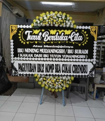Papan Bunga di Sidomulyo Ampel